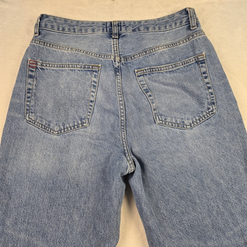 BDG Urban Outfitters Women's Mom High Rise Jeans Size 28 Light Wash Straight Leg - Picture 5 of 13